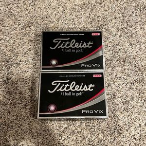 Titleist Pro V1x golf balls #5, 6, 7, 8